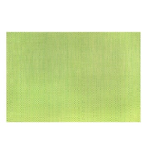 Trace Basketweave Placemat Green
