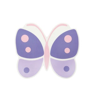 Butterfly Kiddo Die Cut Soft Touch Placemat Purple