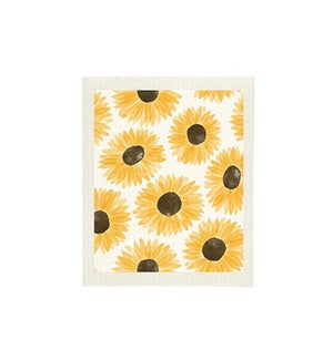 Sunflower Sponge Cloth Yellow