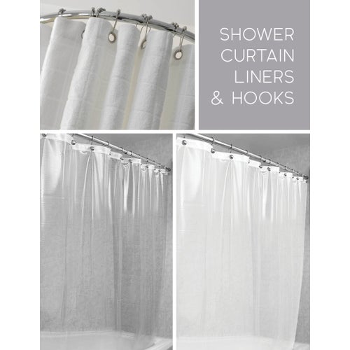 Shower Curtains, Liners & Hooks