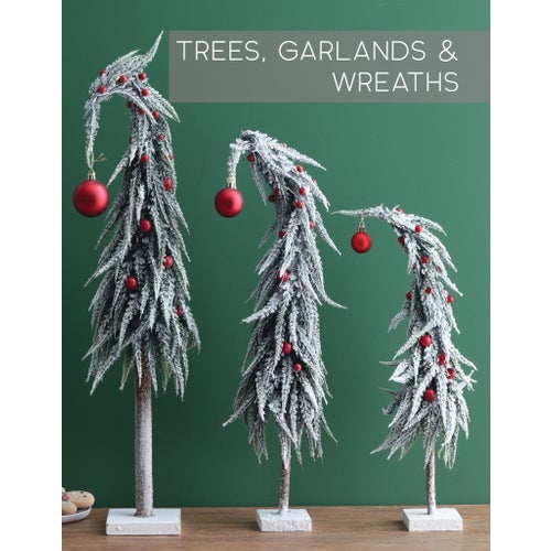 Trees, Garlands & Wreaths