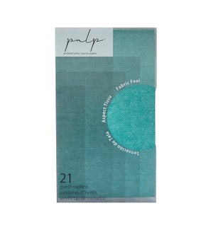Volume 1 Guest Napkin 21 pc Turquoise