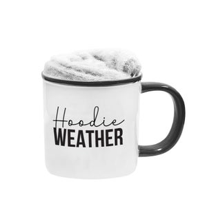 Hoodie Weather Kozie Mug And Sock Set