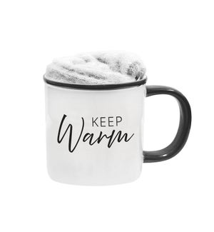 Keep Warm Kozie Mug And Sock Set