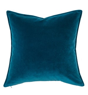 Franklin Velvet - Blue Oasis -  Pillow - 22" x 22"