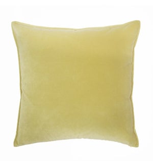 Franklin Velvet - Citrus -  Pillow - 22" x 22"