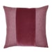 Franklin Velvet - Cordovan -  BAND Pillow - 22" x 22"