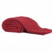 Pleated Knit - Red - Throw