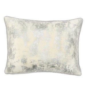Rayon Braid Pillow - Winfield Silver