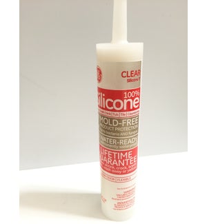SILICONE - 100% - CLEAR