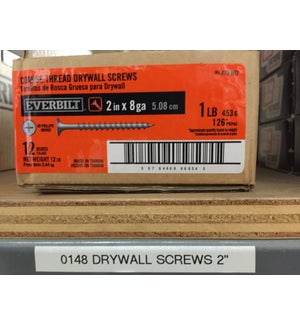 DRYWALL SCREWS - 2"