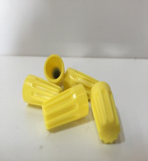 WIRE NUTS - YELLOW (250 PCS PER JAR)