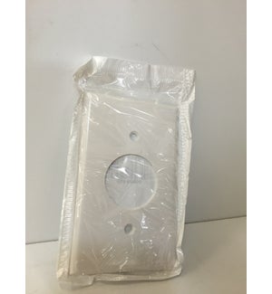 RECEPTACLE PLATE-AIR COND-LEVITON 88004-W