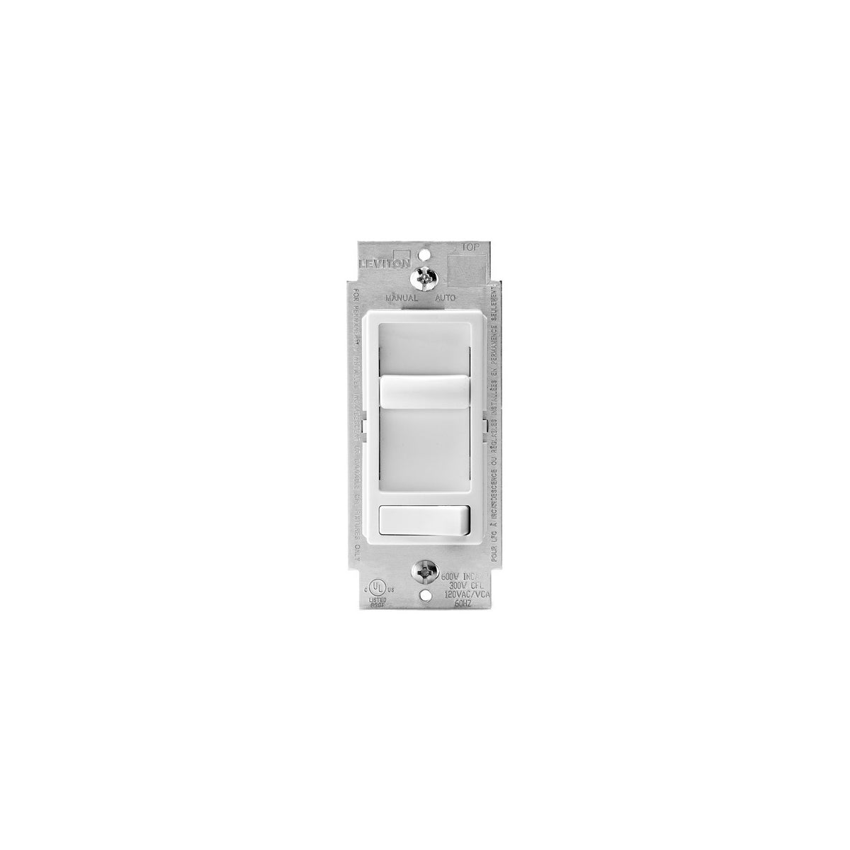 SLIDE DIMMER-LEVITON 6631-LW-WHITE
