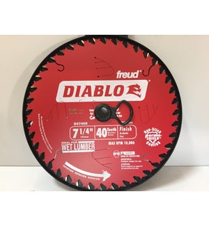 SAW BLADE - DIABLO - 7 1/4" - 40 TOOTH