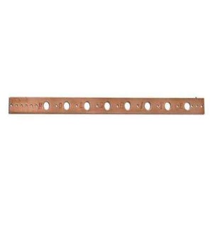20" COPPER PLATE BRACKET 1/2  3/4 H FLAT