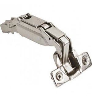 CABINET-170DEGREE CLIP ON HINGE 0MM CRNK AND DOWEL