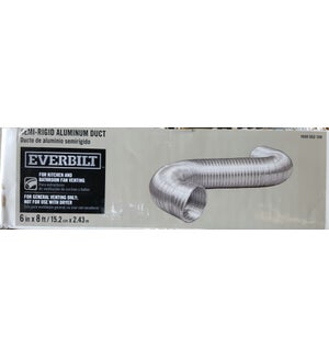 HVAC-6in X 8ft FLEX PIPE