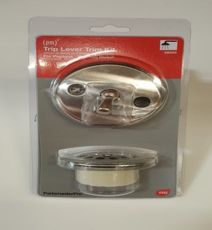 PLUMBING - TRIP LEVER TRIM KIT BRUSHED NICKEL