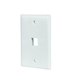 WALL PLATE-1 PORT WALL PLATE