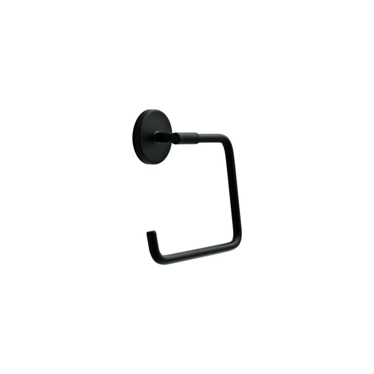 MATTE BLACK TOWEL RING