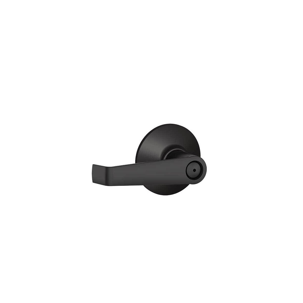SCHLAGE ELAN MATTE BLACK PRIVACY HANDEL