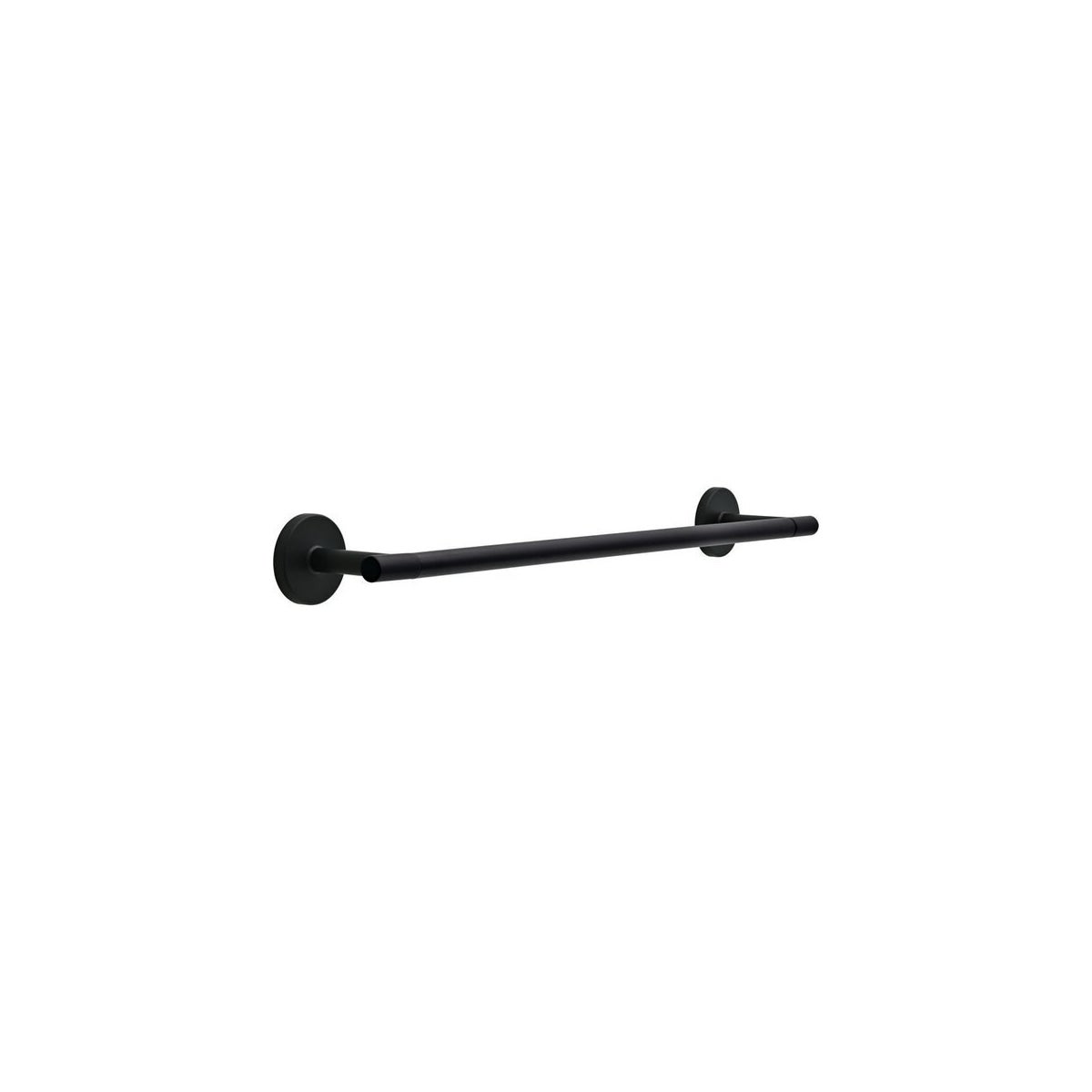 18 INCH TOWEL BAR IN MATTE BLACK