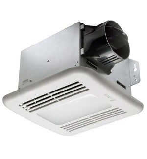 HUMIDITY SENSING EXHAUST FAN WITH LIGHT