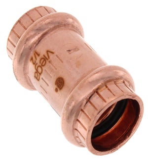 PROPRESS 1/2 PRES COPPER COUPLING W STOP