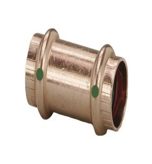 PROPRESS 1/2 PRESS COPPER COUPLING W/O STOP