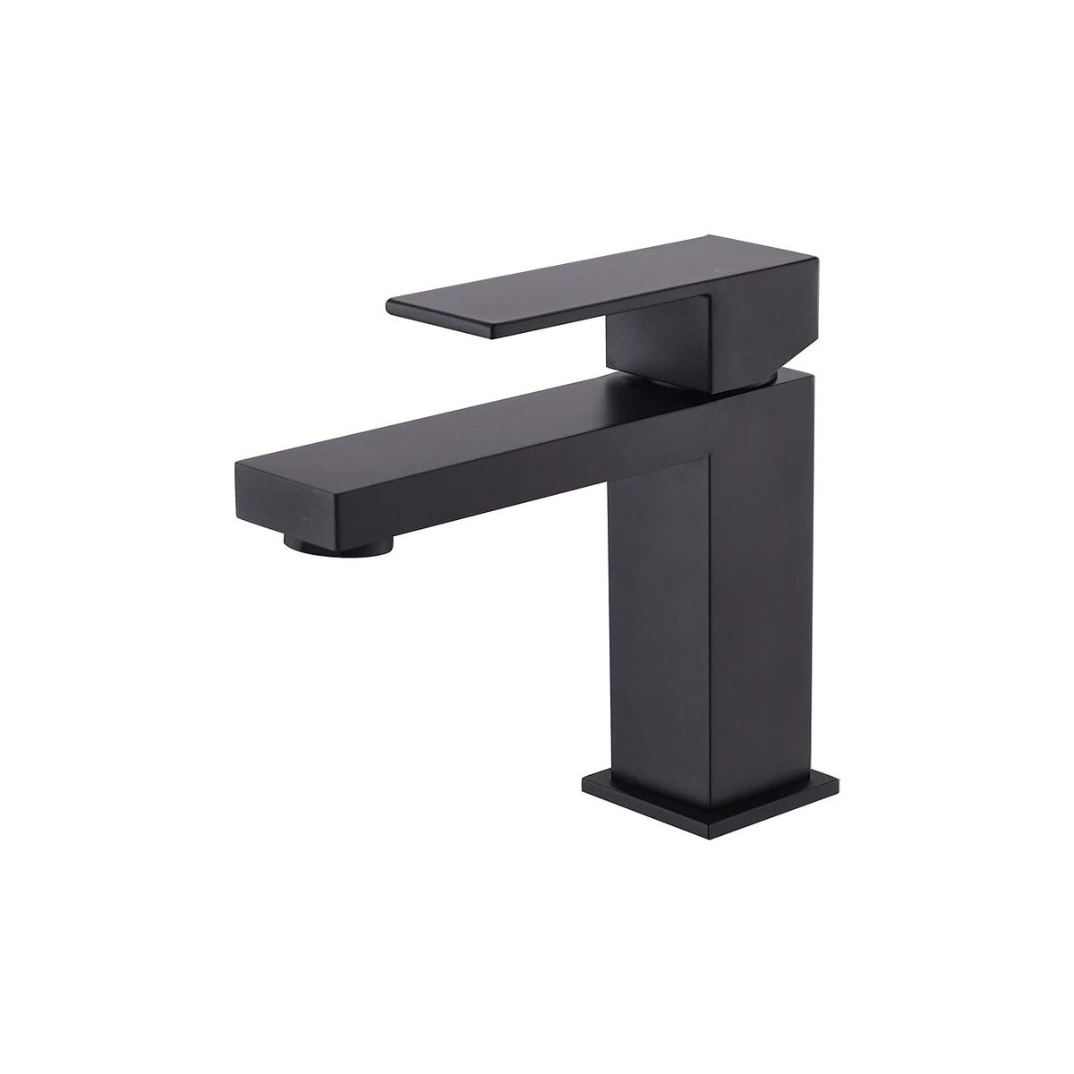 LUDWIG SQUARE LAV FAUCET MATTE BLACK