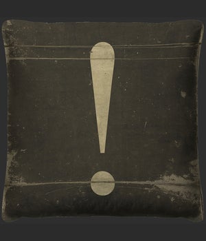 Exclamation Pillow