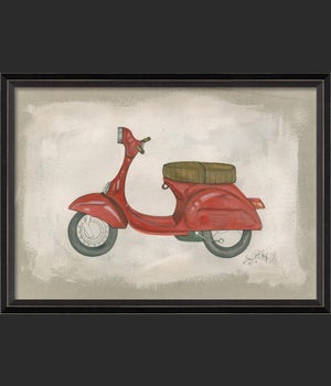 BC Red Scooter