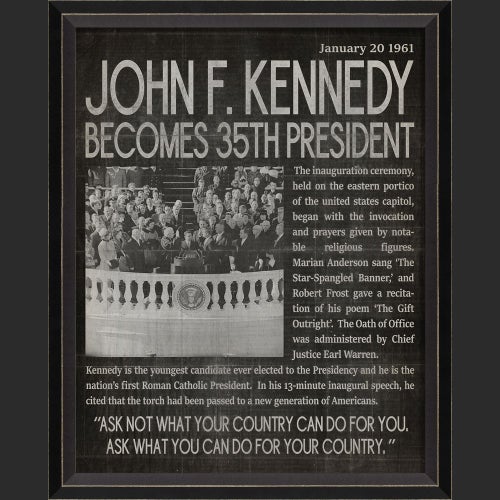 BC John F Kennedy black sm