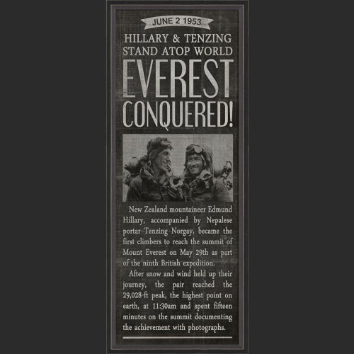 BC Everest Conquered black