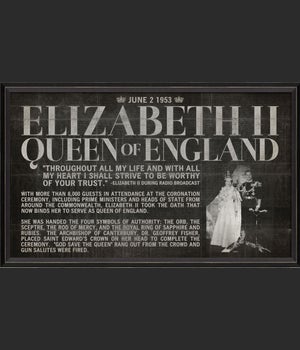 BC Elizabeth II Coronation black