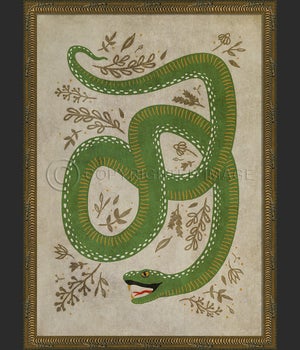 KG The Prosperous Snake on white