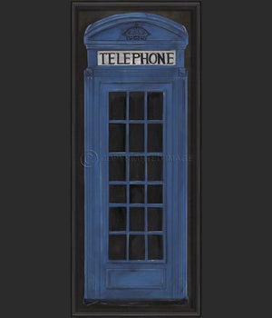 BCBL Telephone Booth Blue