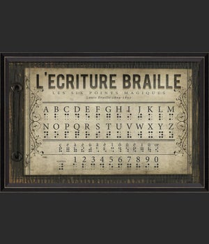 BC Braille Alphabet