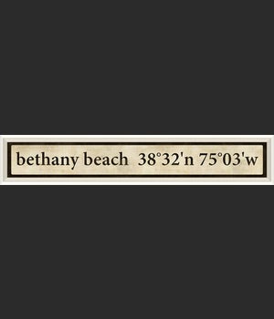 WC Bethany Beach Coordinates