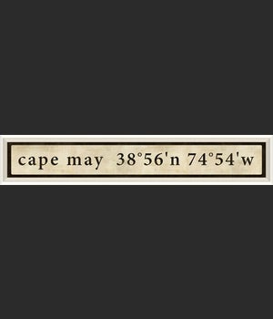 WC Cape May Coordinates