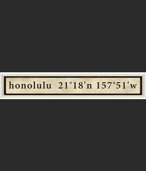 WC Honolulu Coordinates