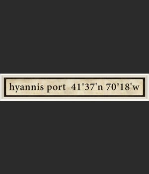WC Hyannis Port Coordinates