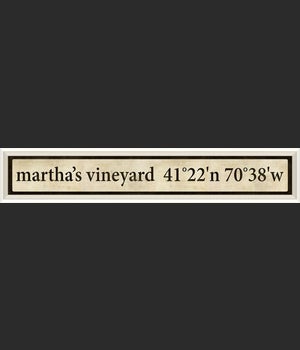 WC Martha's Vineyard Coordinates