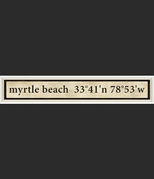 WC Myrtle Beach Coordinates