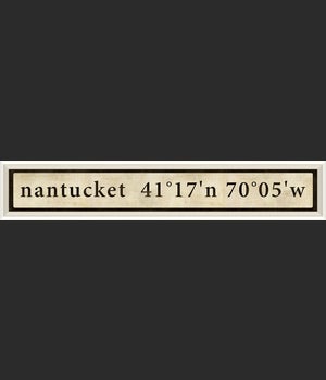 WC Nantucket Coordinates