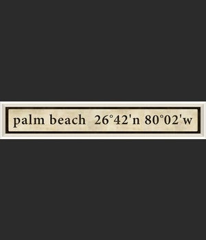 WC Palm Beach Coordinates
