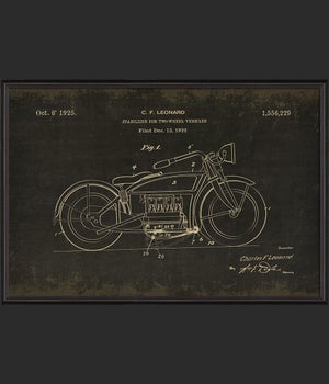 BC Leonard Motorcycle 1556229 black med