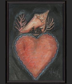 BC Seashell Heart