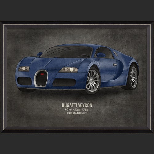 BC Bugatti Veyron 17x24